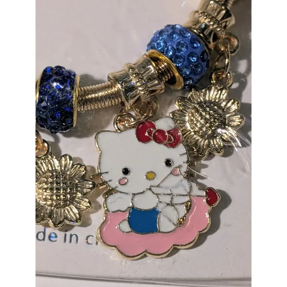 Hello Kitty Charm Bracelet Little Girls 2.5